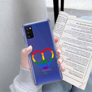 Etui Samsung GALAXY A41, Etui LGBT Wzory 2020-1 Wielokolorowy - FunnyCase