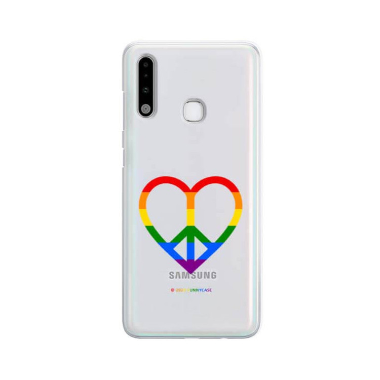 ETUI CLEAR NA TELEFON SAMSUNG GALAXY A70E LGBT-2020-1-103