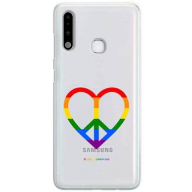 Etui Samsung GALAXY A70E, Etui LGBT Wzory 2020-1 Wielokolorowy - FunnyCase