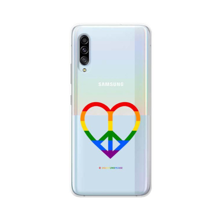 Etui Samsung GALAXY A90, Etui LGBT Wzory 2020-1 Wielokolorowy - FunnyCase