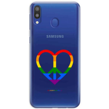 Etui Samsung GALAXY M20, Etui LGBT Wzory 2020-1 Wielokolorowy - FunnyCase