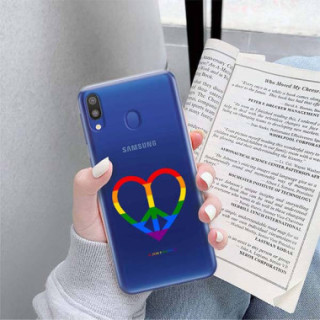 Etui Samsung GALAXY M20, Etui LGBT Wzory 2020-1 Wielokolorowy - FunnyCase