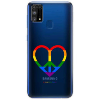 ETUI CLEAR NA TELEFON SAMSUNG GALAXY M31 LGBT-2020-1-103
