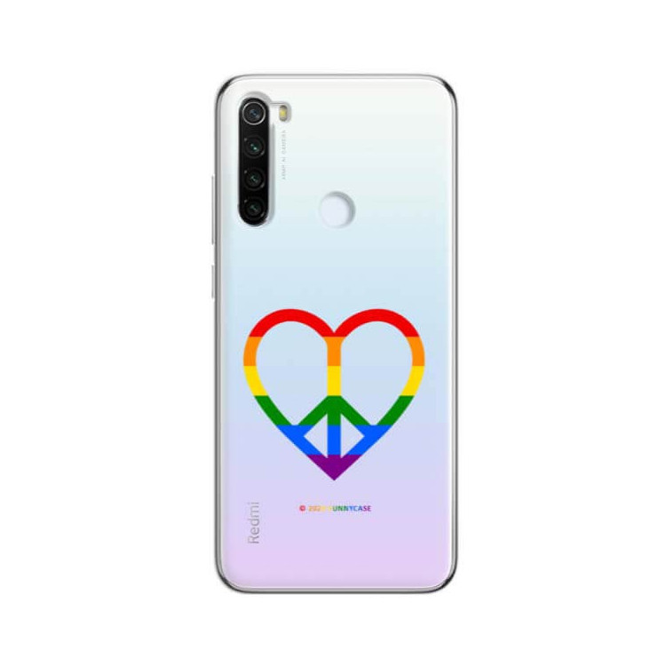 Etui Xiaomi REDMI NOTE 8T, Etui LGBT Wzory 2020-1 Wielokolorowy - FunnyCase