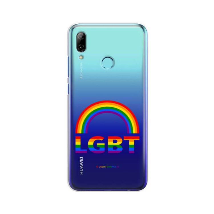 Etui Huawei P SMART 2019, Etui LGBT Wzory 2020-1 Wielokolorowy - FunnyCase