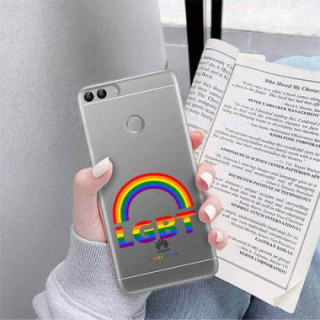 Etui Huawei P SMART, Etui LGBT Wzory 2020-1 Wielokolorowy - FunnyCase