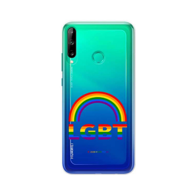 Etui Huawei P40 LITE E / Y7P, Etui LGBT Wzory 2020-1 Wielokolorowy - FunnyCase