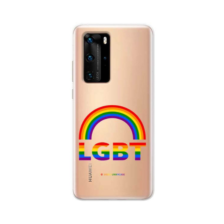 Etui Huawei P40 PRO, Etui LGBT Wzory 2020-1 Wielokolorowy - FunnyCase