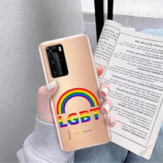 ETUI CLEAR NA TELEFON HUAWEI P40 PRO LGBT-2020-1-104