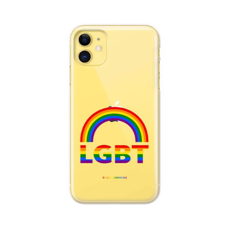 ETUI CLEAR NA TELEFON APPLE IPHONE 11 LGBT-2020-1-104