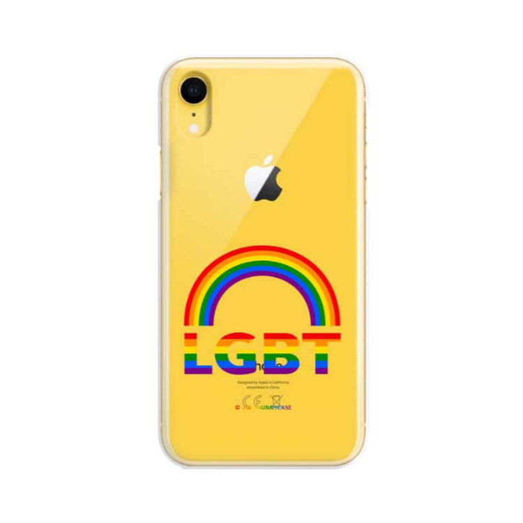 Etui Apple IPHONE XR, Etui LGBT Wzory 2020-1 Wielokolorowy - FunnyCase