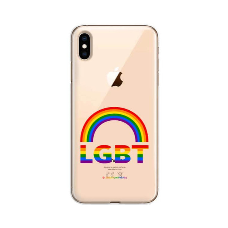 Etui Apple IPHONE XS MAX, Etui LGBT Wzory 2020-1 Wielokolorowy - FunnyCase