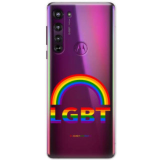 ETUI CLEAR NA TELEFON MOTOROLA EDGE LGBT-2020-1-104