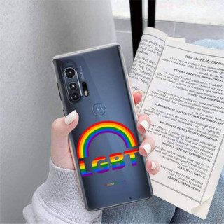 ETUI CLEAR NA TELEFON MOTOROLA EDGE PLUS LGBT-2020-1-104