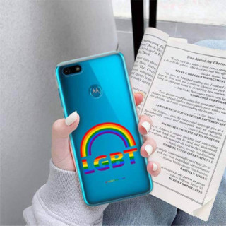 Etui Motorola MOTO E6 PLAY, Etui LGBT Wzory 2020-1 Wielokolorowy - FunnyCase