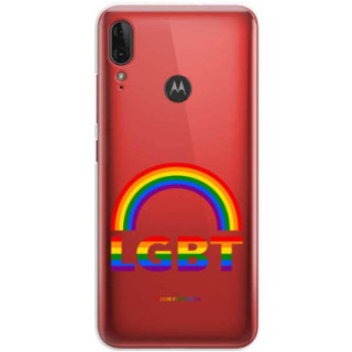 Etui Motorola MOTO E6 PLUS, Etui LGBT Wzory 2020-1 Wielokolorowy - FunnyCase