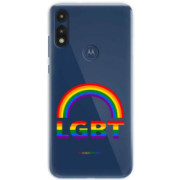 ETUI CLEAR NA TELEFON MOTOROLA MOTO E7 LGBT-2020-1-104
