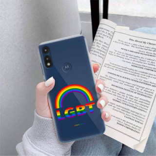 ETUI CLEAR NA TELEFON MOTOROLA MOTO E7 LGBT-2020-1-104