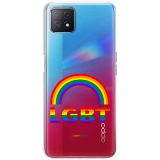 ETUI CLEAR NA TELEFON OPPO A72 5G LGBT-2020-1-104