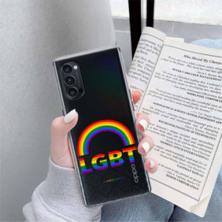 ETUI CLEAR NA TELEFON OPPO RENO 4 PRO 5G LGBT-2020-1-104