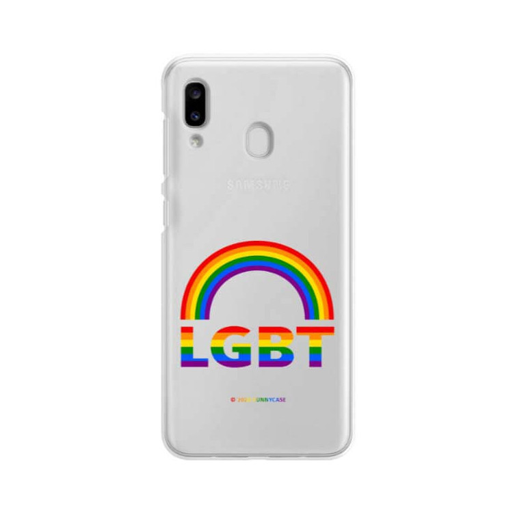 Etui Samsung GALAXY A20E, Etui LGBT Wzory 2020-1 Wielokolorowy - FunnyCase