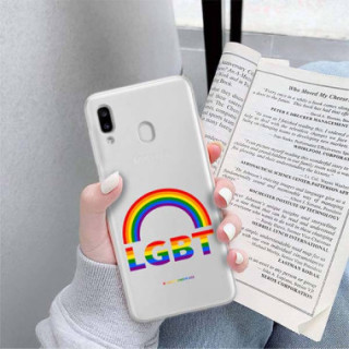 Etui Samsung GALAXY A20E, Etui LGBT Wzory 2020-1 Wielokolorowy - FunnyCase