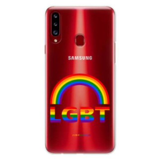 Etui Samsung GALAXY A20S, Etui LGBT Wzory 2020-1 Wielokolorowy - FunnyCase