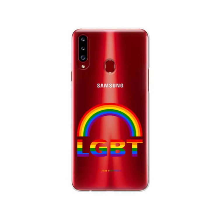 Etui Samsung GALAXY A20S, Etui LGBT Wzory 2020-1 Wielokolorowy - FunnyCase