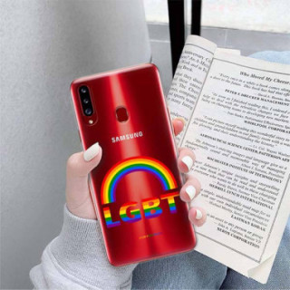 Etui Samsung GALAXY A20S, Etui LGBT Wzory 2020-1 Wielokolorowy - FunnyCase