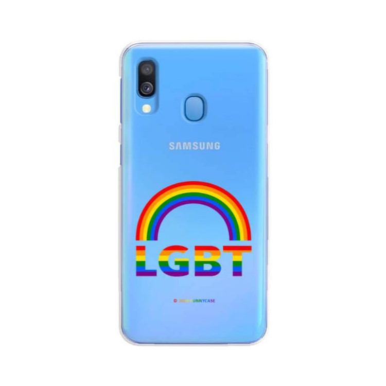 Etui Samsung GALAXY A40, Etui LGBT Wzory 2020-1 Wielokolorowy - FunnyCase