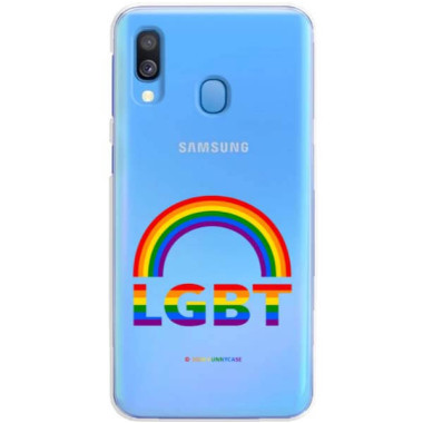 Etui Samsung GALAXY A40, Etui LGBT Wzory 2020-1 Wielokolorowy - FunnyCase