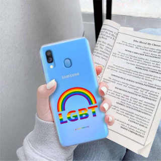 Etui Samsung GALAXY A40, Etui LGBT Wzory 2020-1 Wielokolorowy - FunnyCase