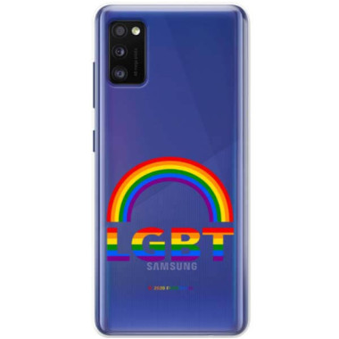 Etui Samsung GALAXY A41, Etui LGBT Wzory 2020-1 Wielokolorowy - FunnyCase