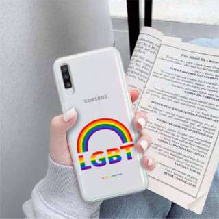 Etui Samsung GALAXY A70, Etui LGBT Wzory 2020-1 Wielokolorowy - FunnyCase