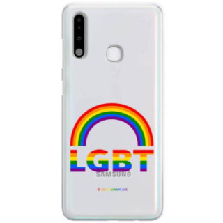 ETUI CLEAR NA TELEFON SAMSUNG GALAXY A70E LGBT-2020-1-104