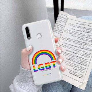 ETUI CLEAR NA TELEFON SAMSUNG GALAXY A70E LGBT-2020-1-104