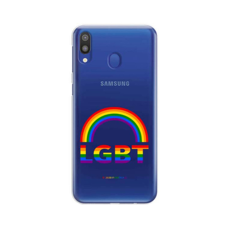 Etui Samsung GALAXY M20, Etui LGBT Wzory 2020-1 Wielokolorowy - FunnyCase