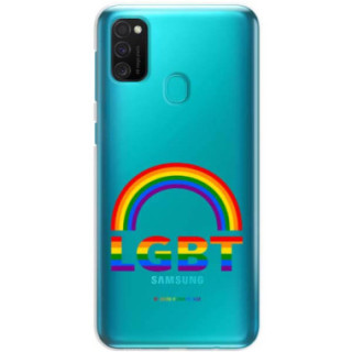 Etui Samsung GALAXY M21, Etui LGBT Wzory 2020-1 Wielokolorowy - FunnyCase