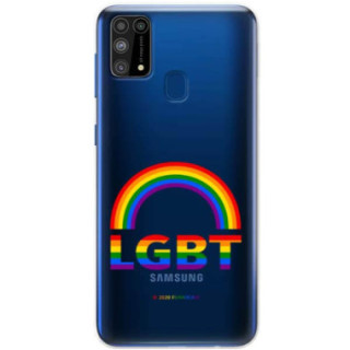 ETUI CLEAR NA TELEFON SAMSUNG GALAXY M31 LGBT-2020-1-104