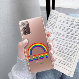 ETUI CLEAR NA TELEFON SAMSUNG GALAXY NOTE 20 LGBT-2020-1-104