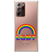 ETUI CLEAR NA TELEFON SAMSUNG GALAXY NOTE 20 ULTRA LGBT-2020-1-104