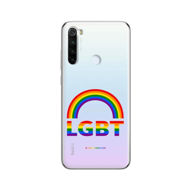 Etui Xiaomi REDMI NOTE 8T, Etui LGBT Wzory 2020-1 Wielokolorowy - FunnyCase