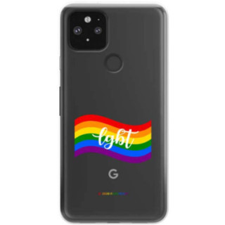 ETUI CLEAR NA TELEFON GOOGLE PIXEL 5 LGBT-2020-1-105