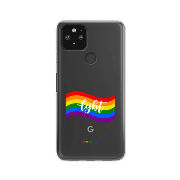 ETUI CLEAR NA TELEFON GOOGLE PIXEL 5 LGBT-2020-1-105