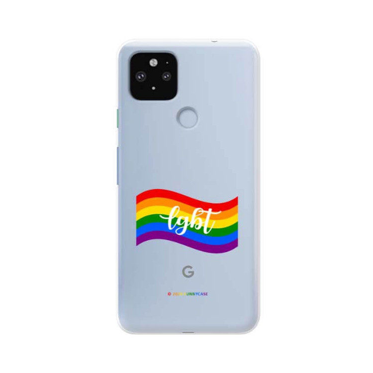 ETUI CLEAR NA TELEFON GOOGLE PIXEL 5 XL LGBT-2020-1-105