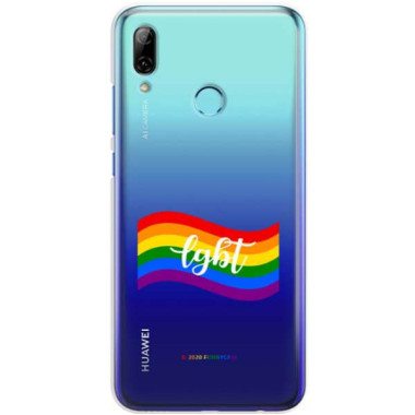 Etui Huawei P SMART 2019, Etui LGBT Wzory 2020-1 Wielokolorowy - FunnyCase