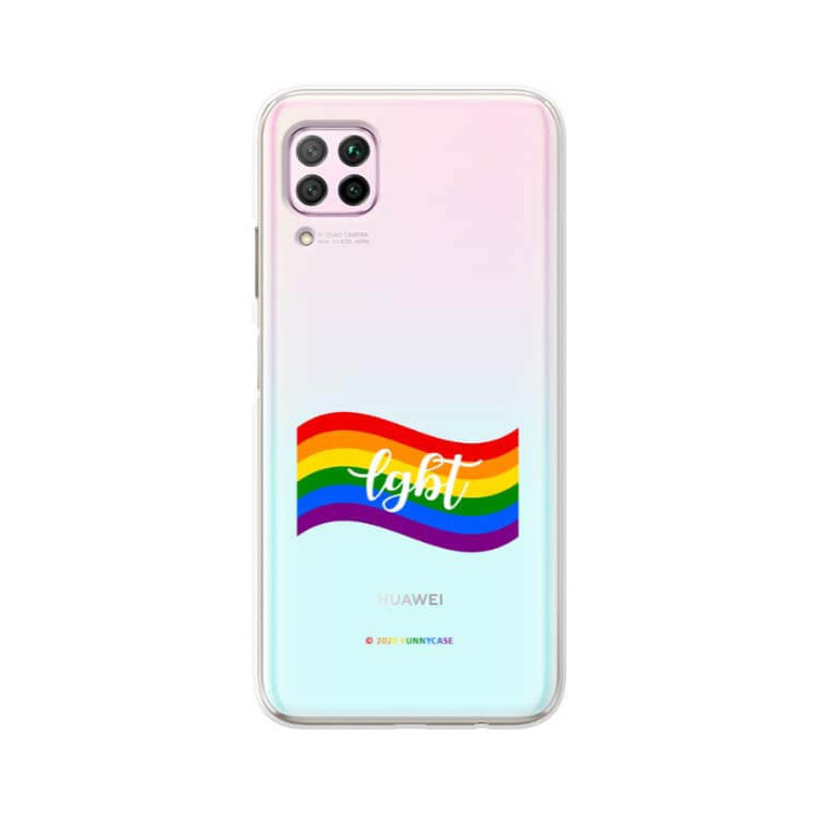 Etui Huawei P40 LITE, Etui LGBT Wzory 2020-1 Wielokolorowy - FunnyCase