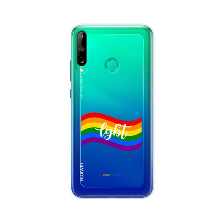 Etui Huawei P40 LITE E / Y7P, Etui LGBT Wzory 2020-1 Wielokolorowy - FunnyCase