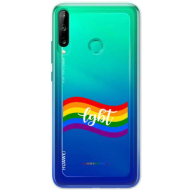 Etui Huawei P40 LITE E / Y7P, Etui LGBT Wzory 2020-1 Wielokolorowy - FunnyCase