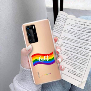 ETUI CLEAR NA TELEFON HUAWEI P40 PRO LGBT-2020-1-105